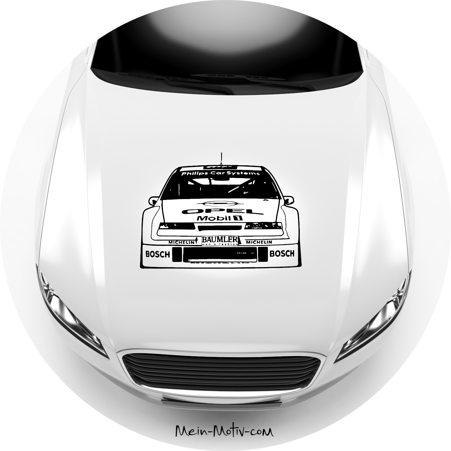 Autoaufkleber Opel Calibra 1994 DTM