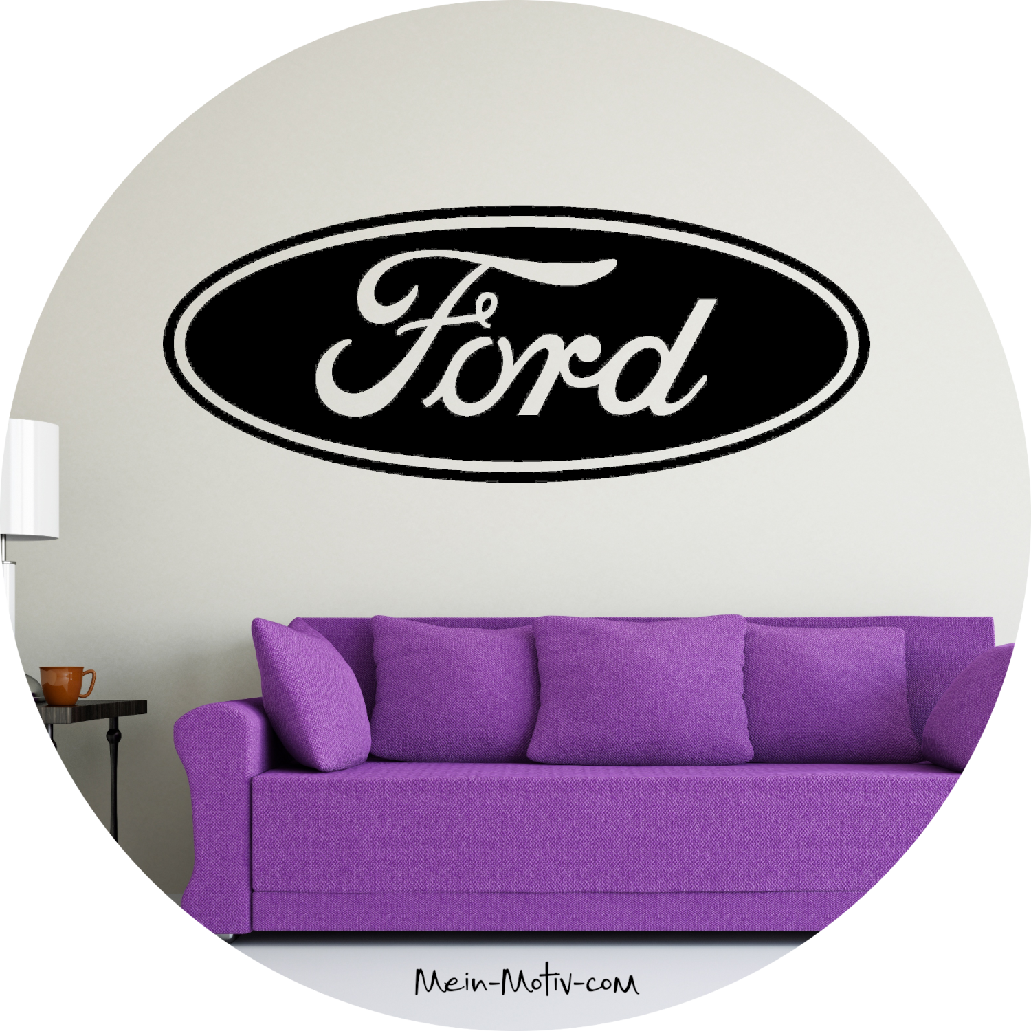 Wandtattoo Ford Logo