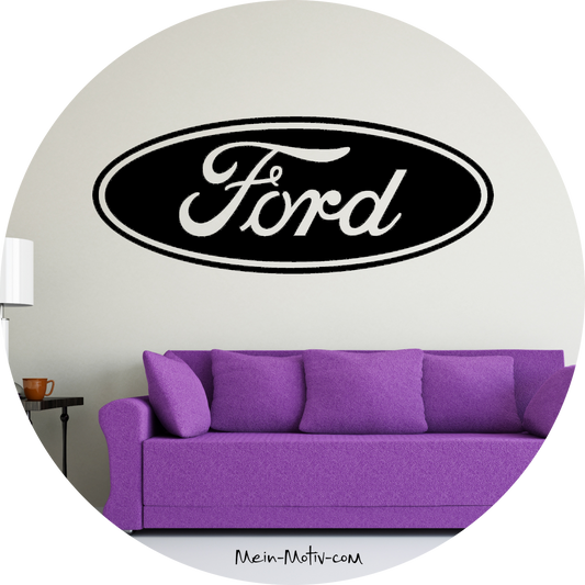 Wandtattoo Ford Logo