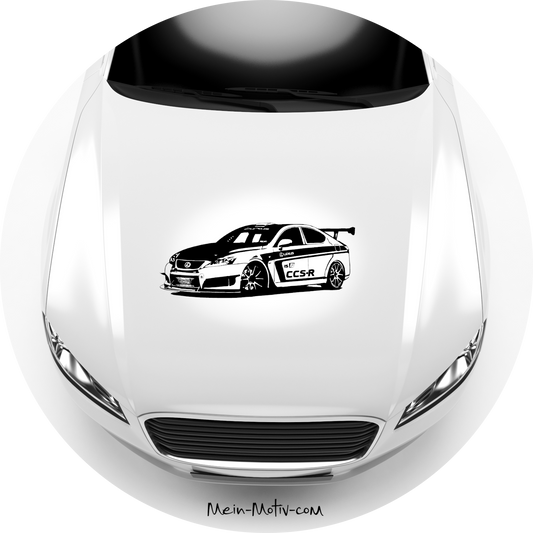 Autoaufkleber LEXUS IS-F CCS-R