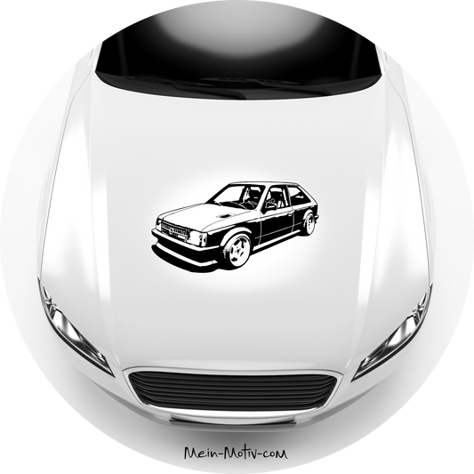 Autoaufkleber Opel Kadett D