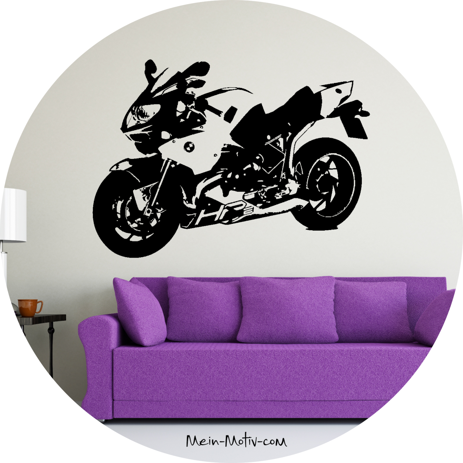 Wandtattoo BMW HP 2 Sport