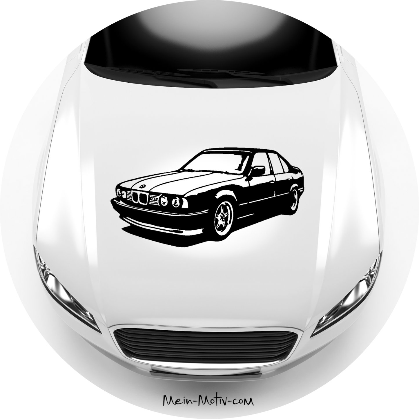 Autoaufkleber BMW E34 M5