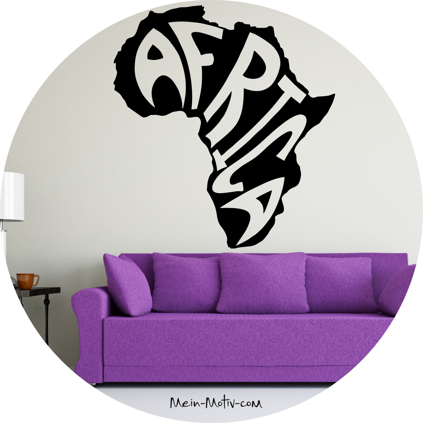Wandtattoo Afrika