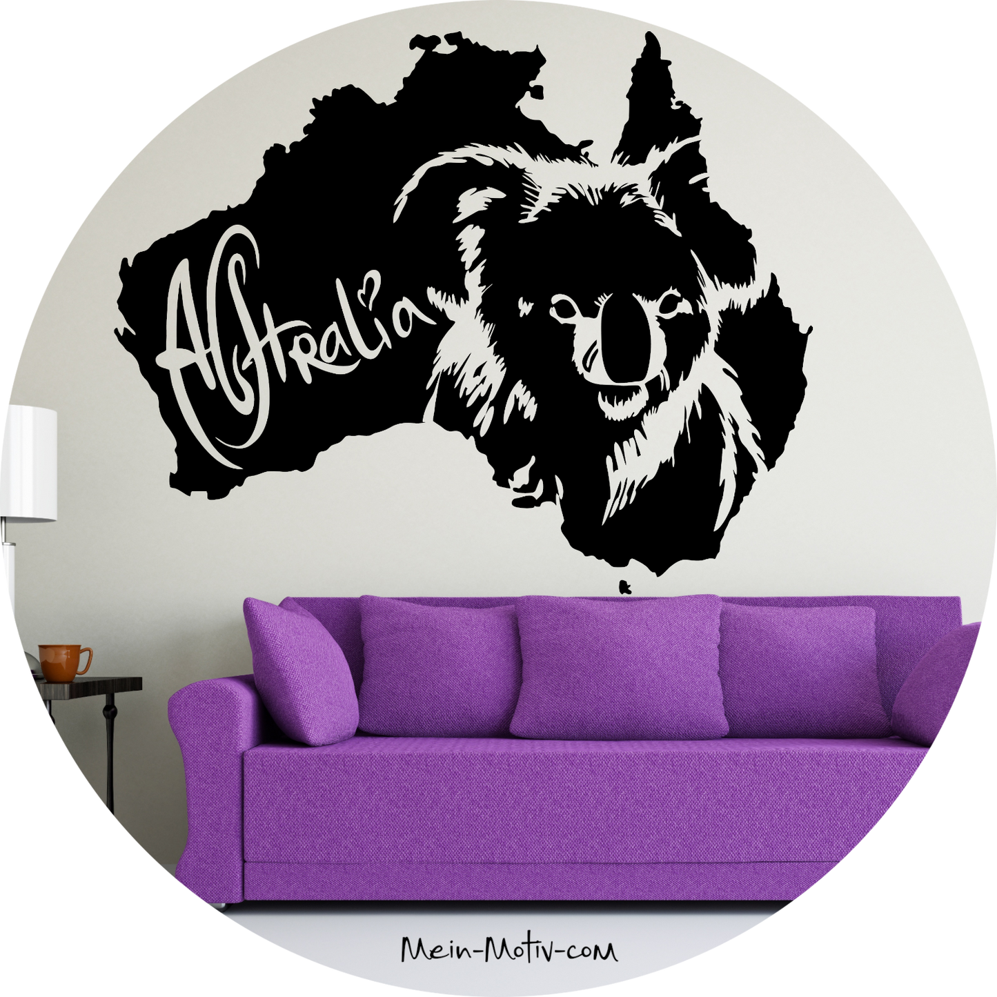 Wandtattoo Australia Koala