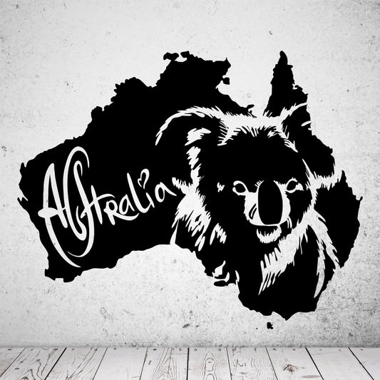 Wandtattoo Australia Koala