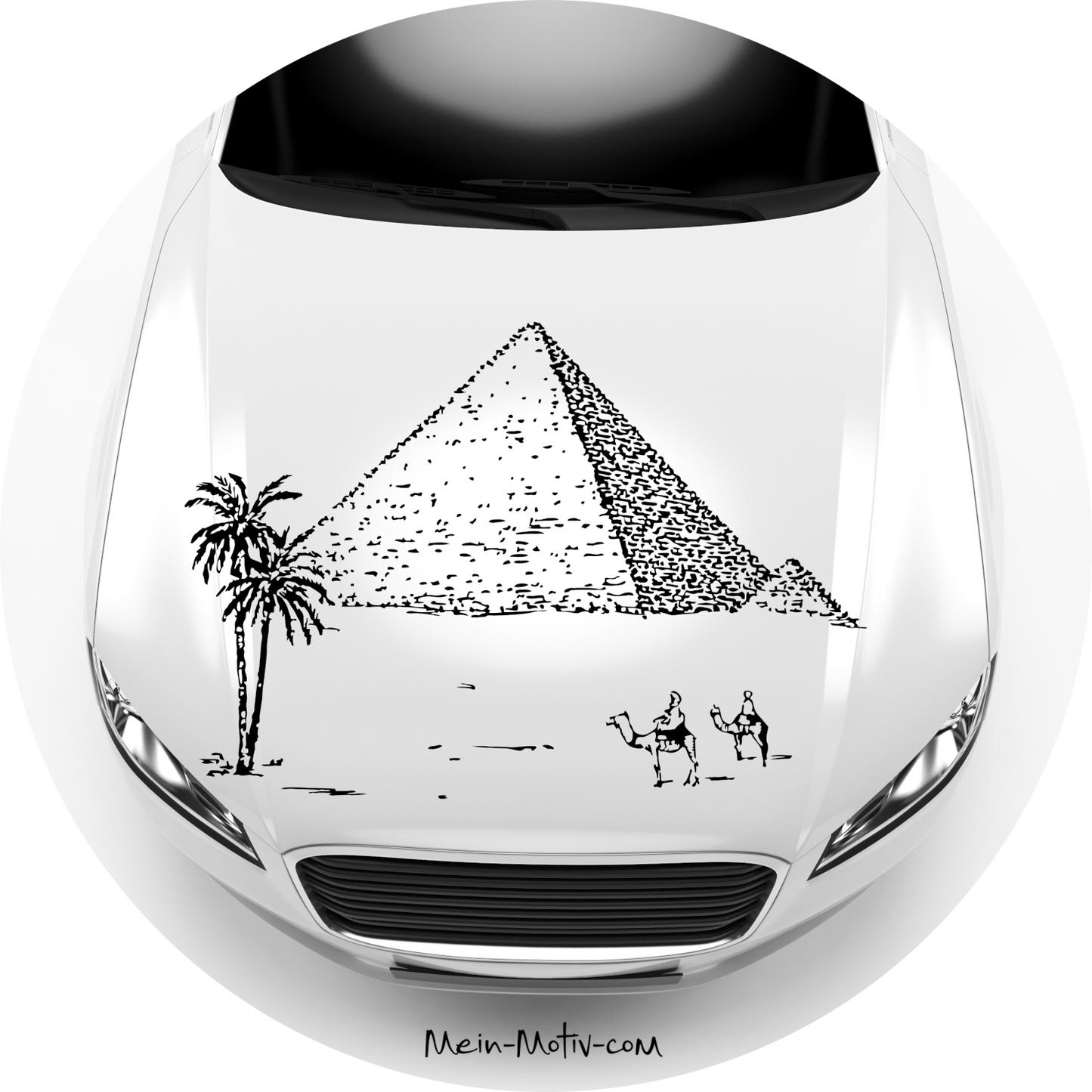 Autoaufkleber Ägypten Pyramiden