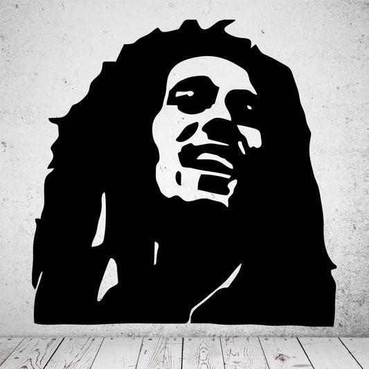 Wandtattoo Bob Marley