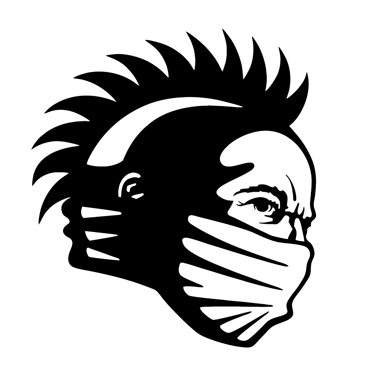 Autoaufkleber Punk