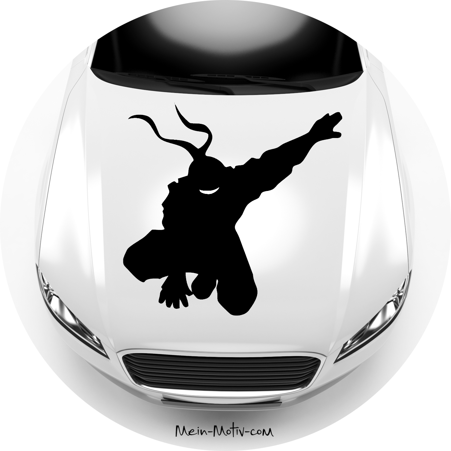 Autoaufkleber Ninja