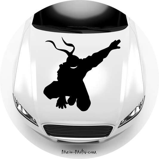 Autoaufkleber Ninja