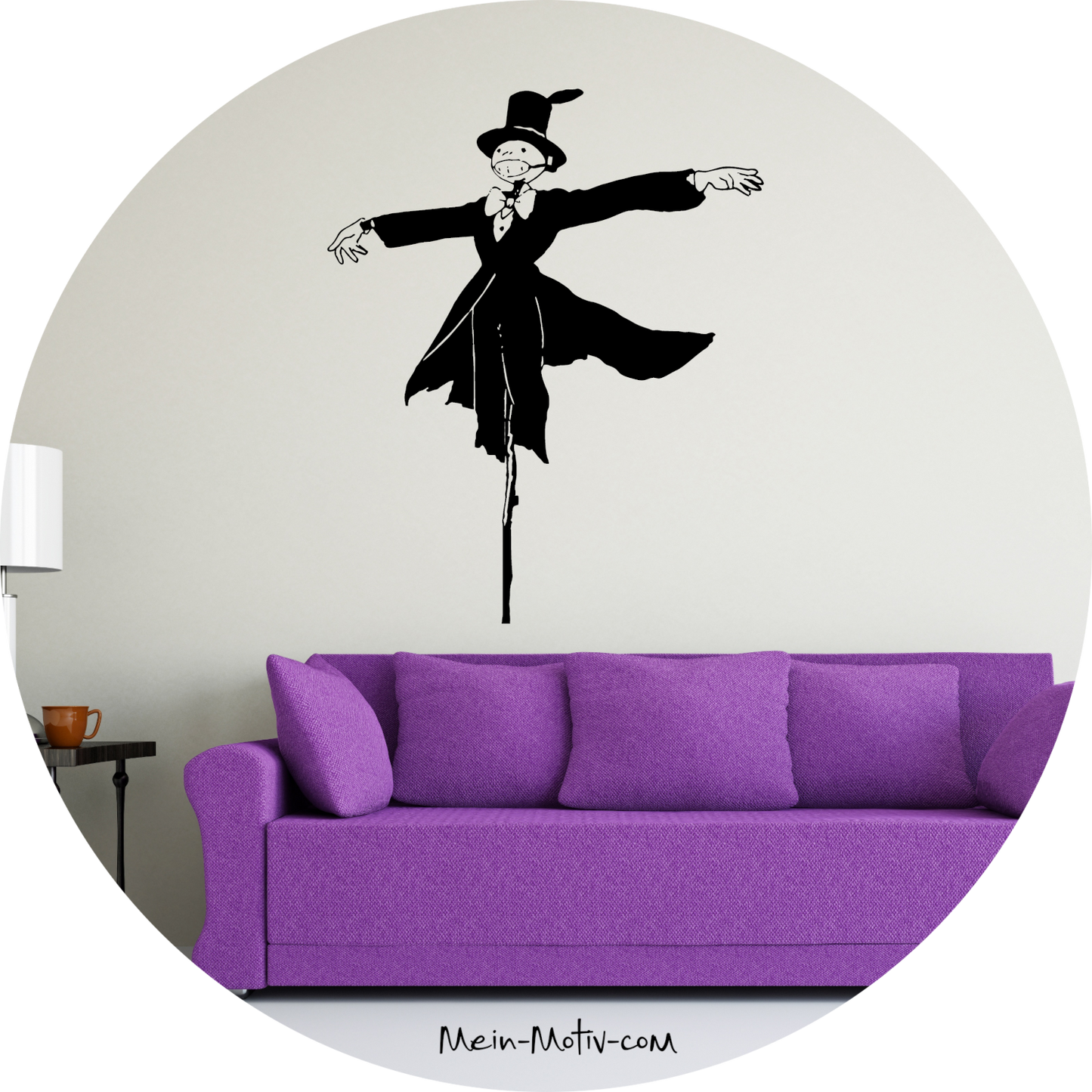 Wandtattoo Das Wandelnde Schloss - Rübe die Vogelscheuche