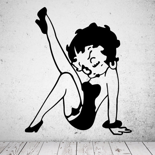 Wandtattoo Betty Boop