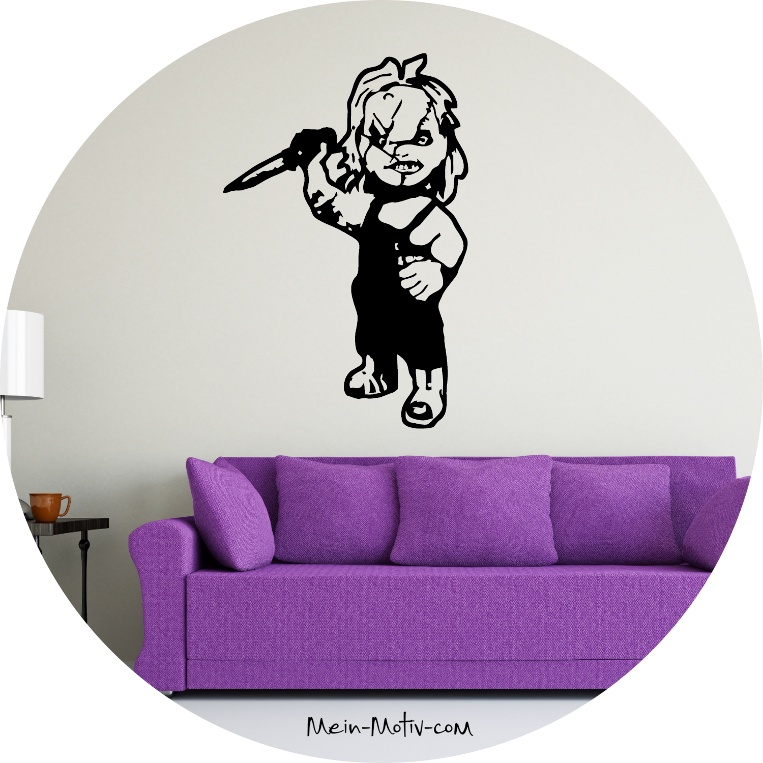 Wandtattoo Chucky