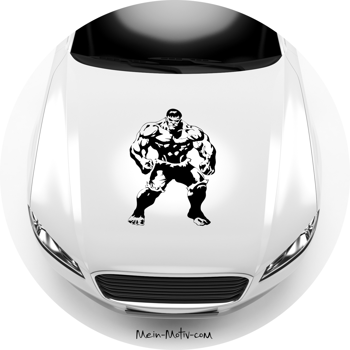 Autoaufkleber Hulk
