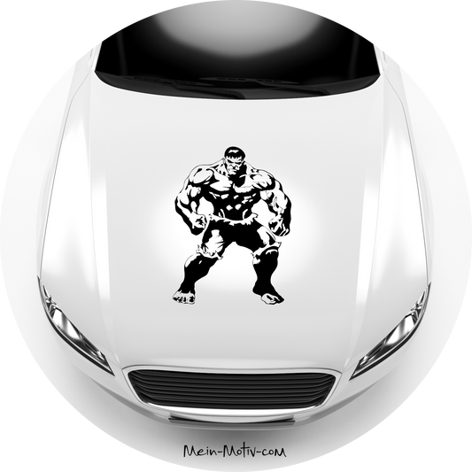 Autoaufkleber Hulk
