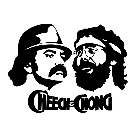 Wandtattoo Cheech & Chong