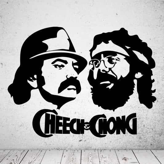Wandtattoo Cheech & Chong
