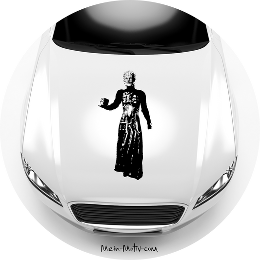 Autoaufkleber Pinhead