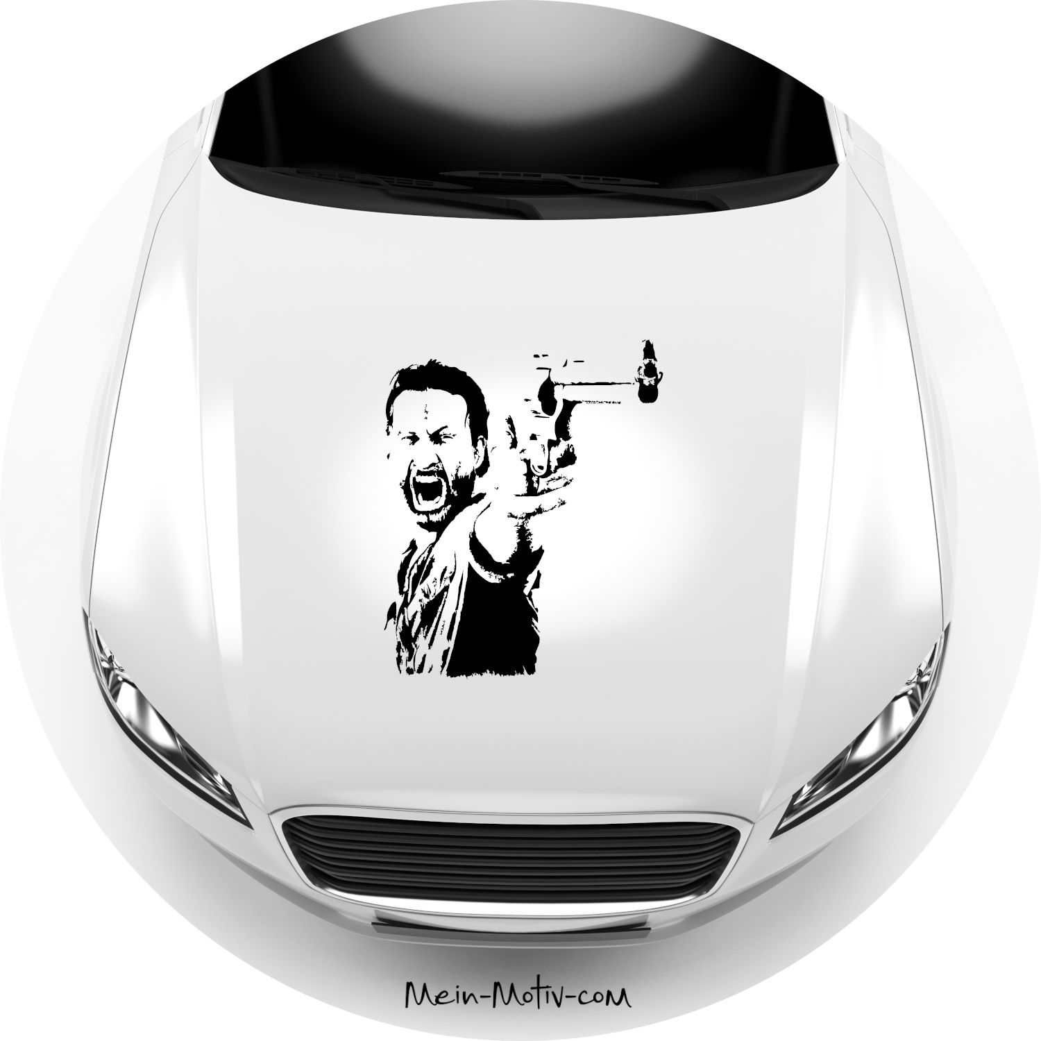 Autoaufkleber TWD - Rick