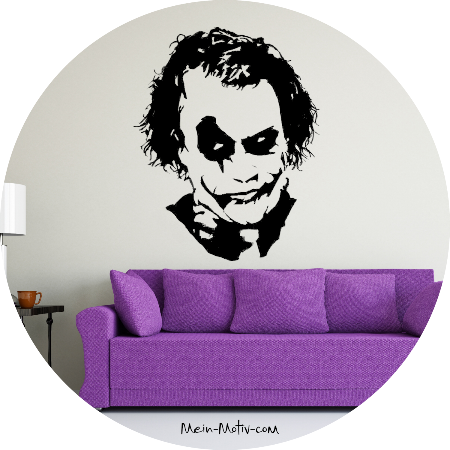 Wandtattoo Joker