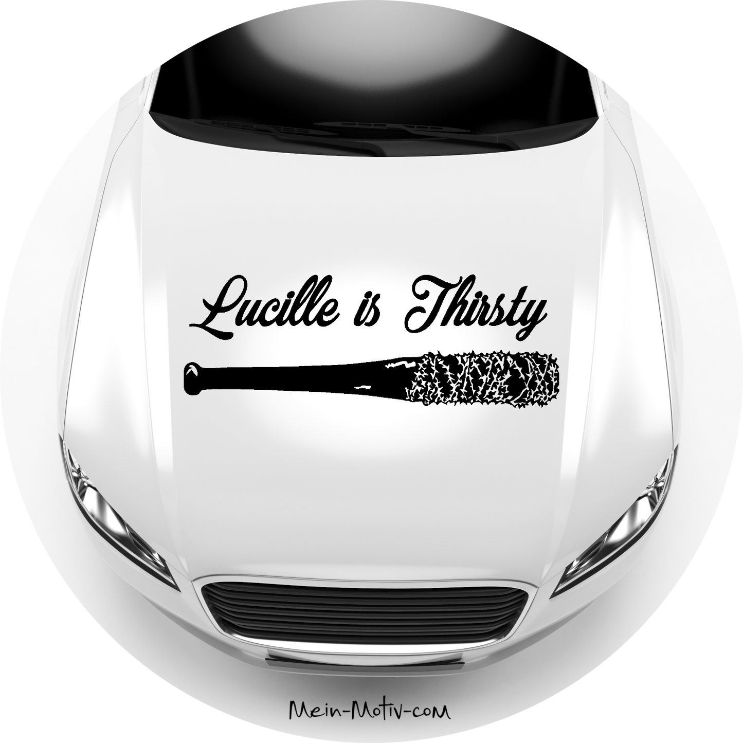 Autoaufkleber TWD - Lucille is Thirsty