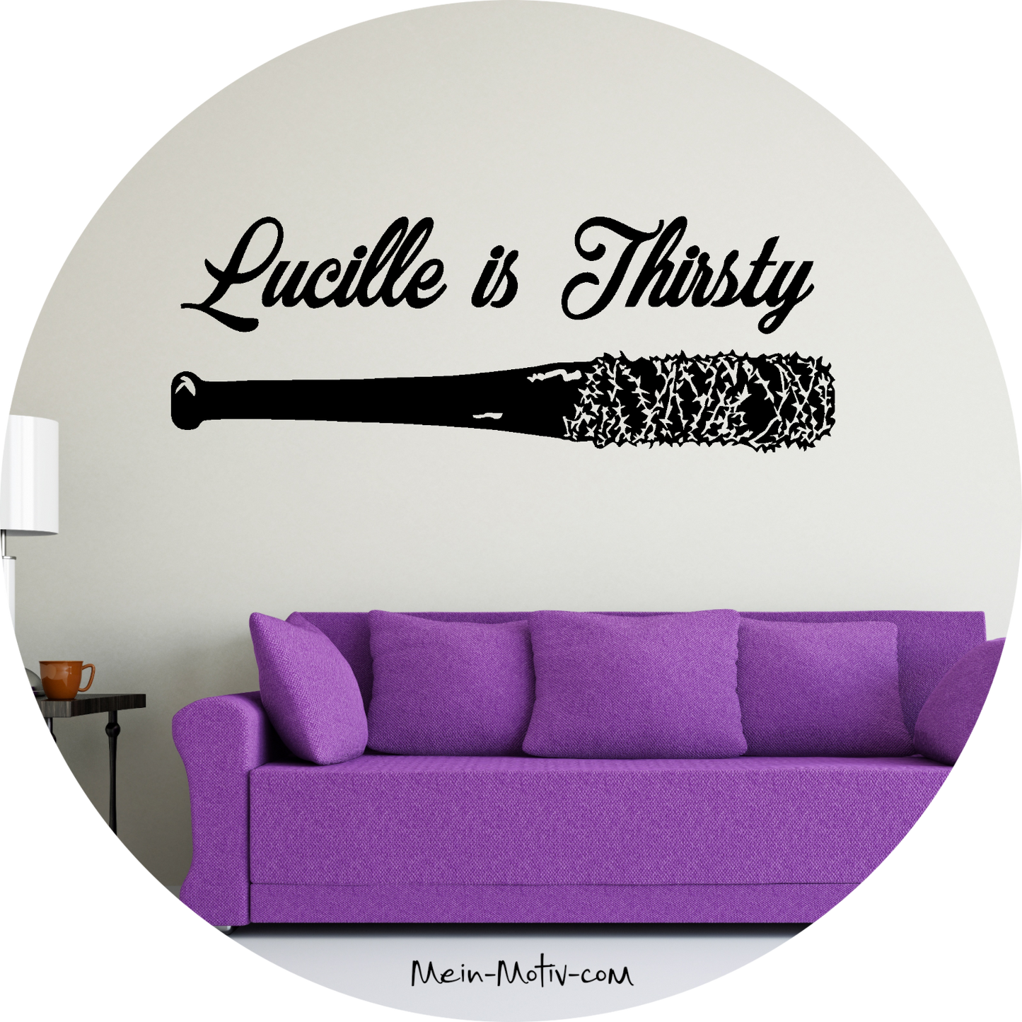 Wandtattoo TWD - Lucille is Thirsty