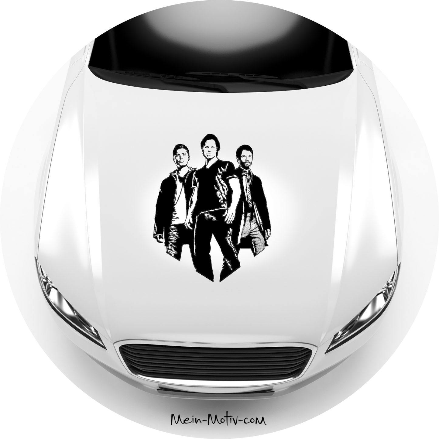 Autoaufkleber Supernatural Trio