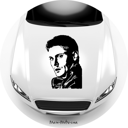 Autoaufkleber Supernatural - Dean Winchester Portrait