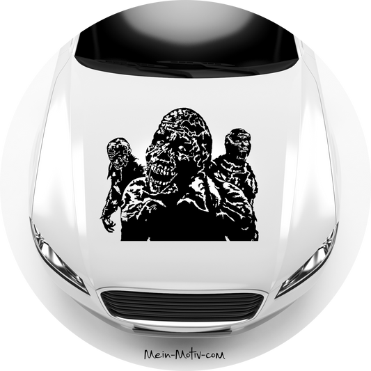Autoaufkleber TWD - Zombies