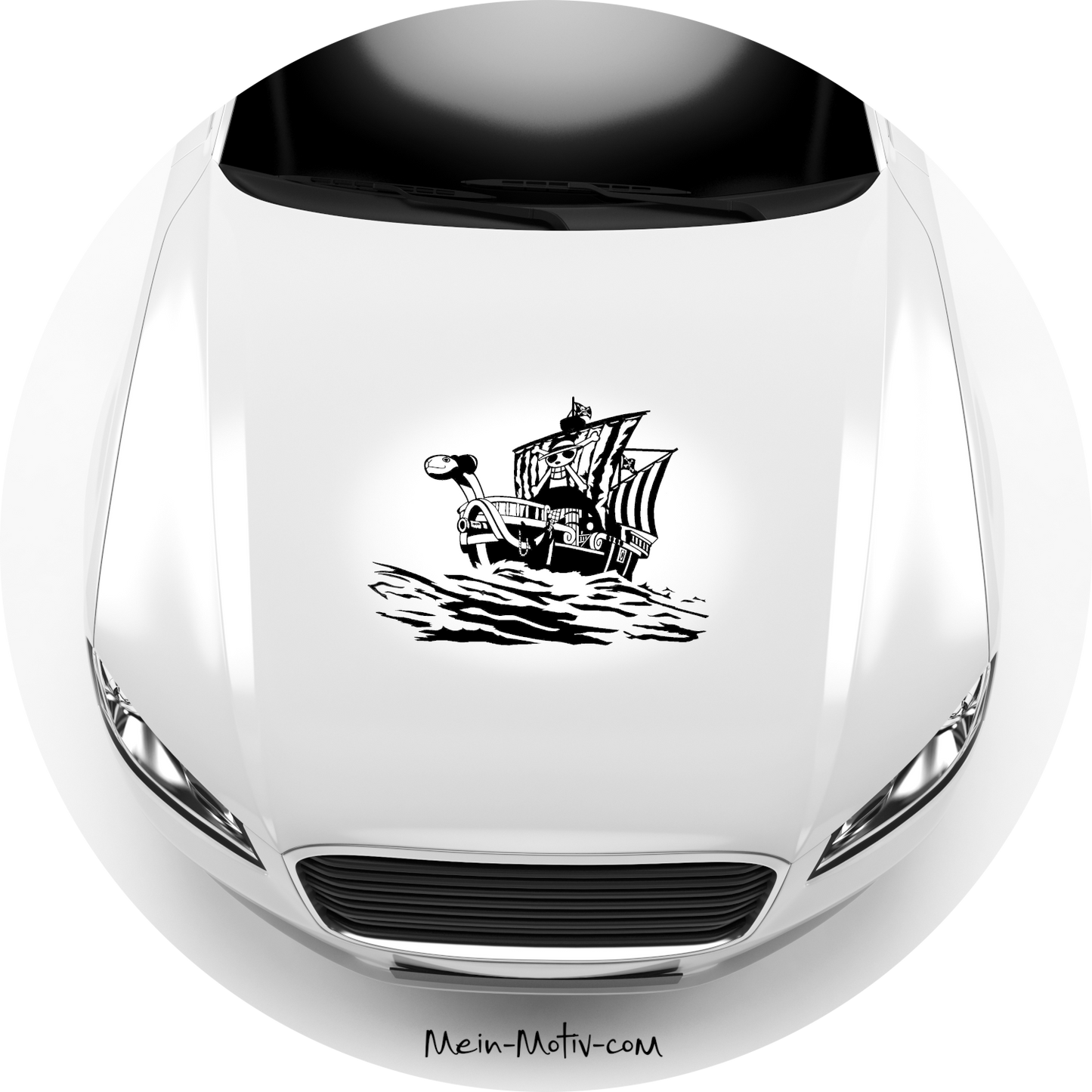 Autoaufkleber One Piece - Piratenschiff Going Merry