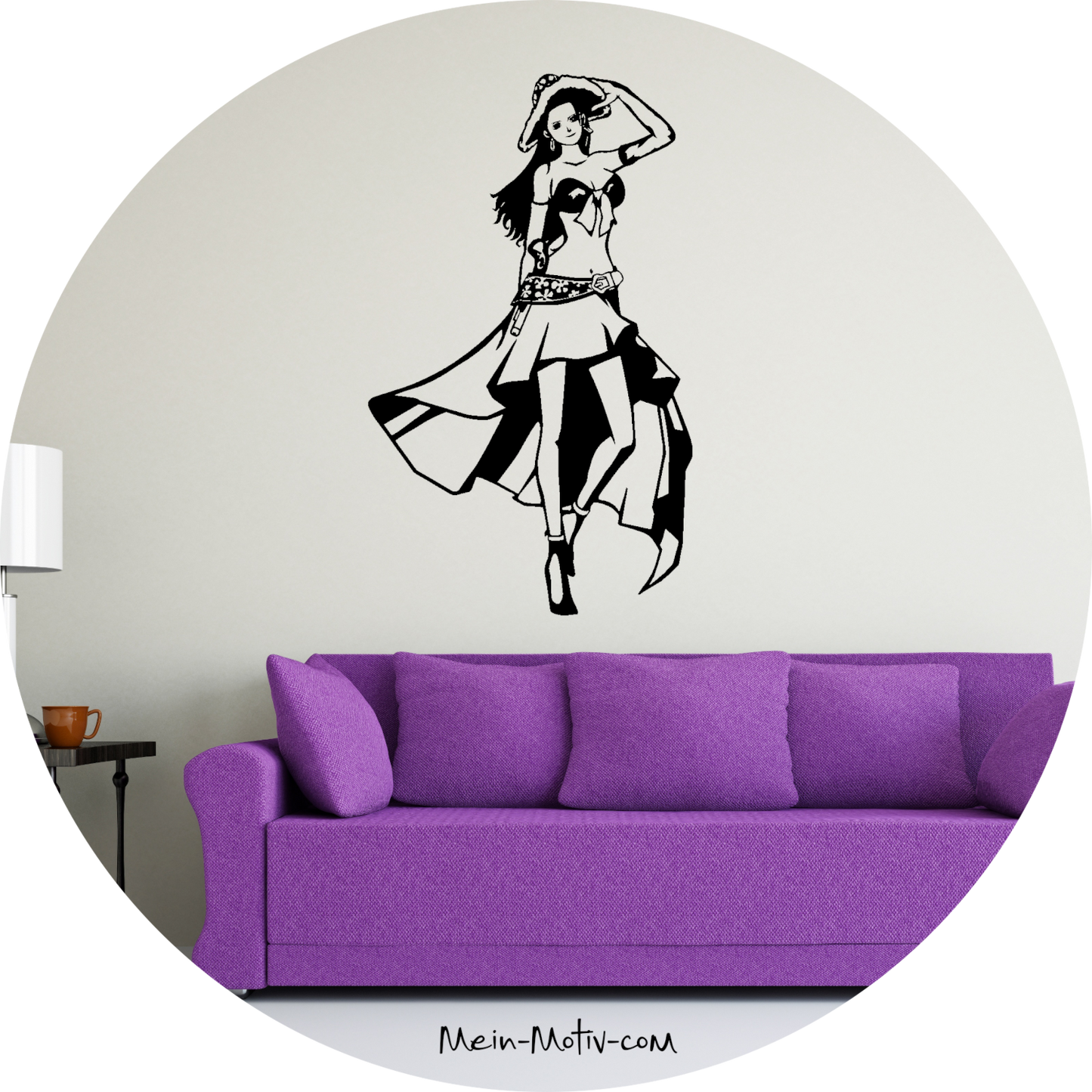 Wandtattoo One Piece Nico Robin