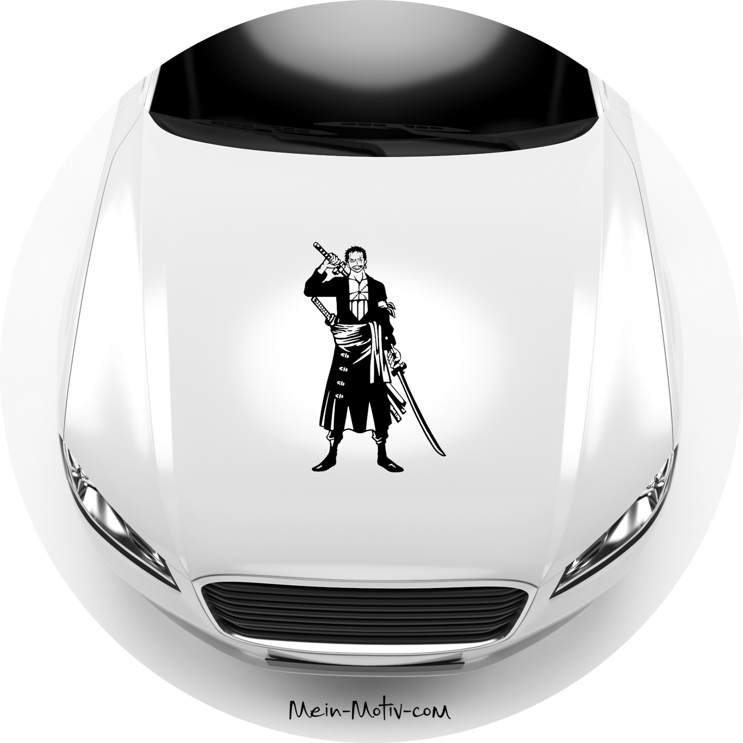 Autoaufkleber One Piece - Zorro