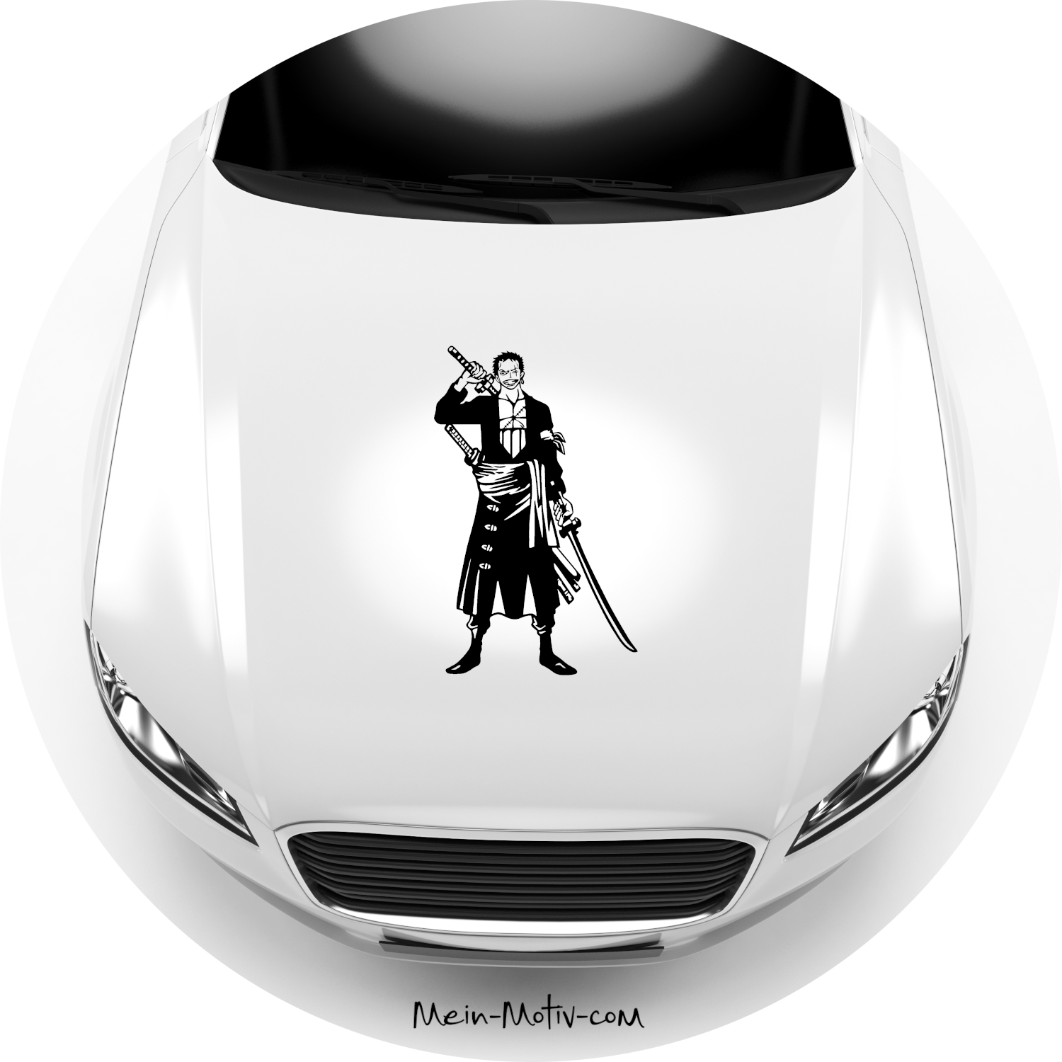 Autoaufkleber One Piece - Zorro