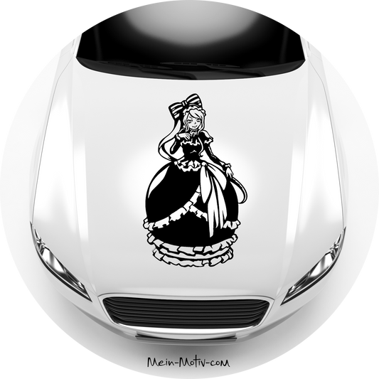 Autoaufkleber Overlord Shalltear Bloodfallen