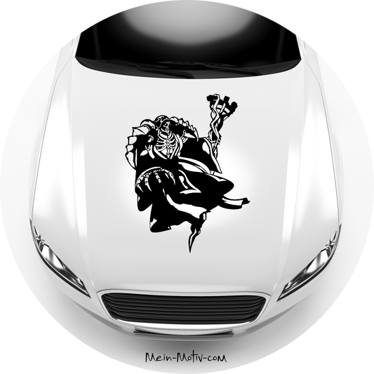 Autoaufkleber Overlord Ainz Ooal Gown - Momonga