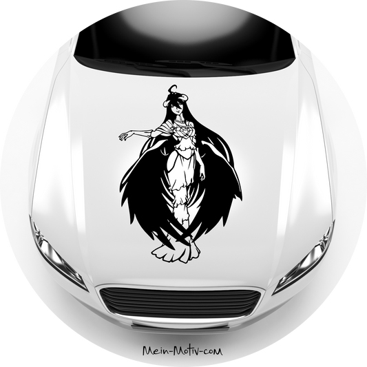 Autoaufkleber Overlord Albedo