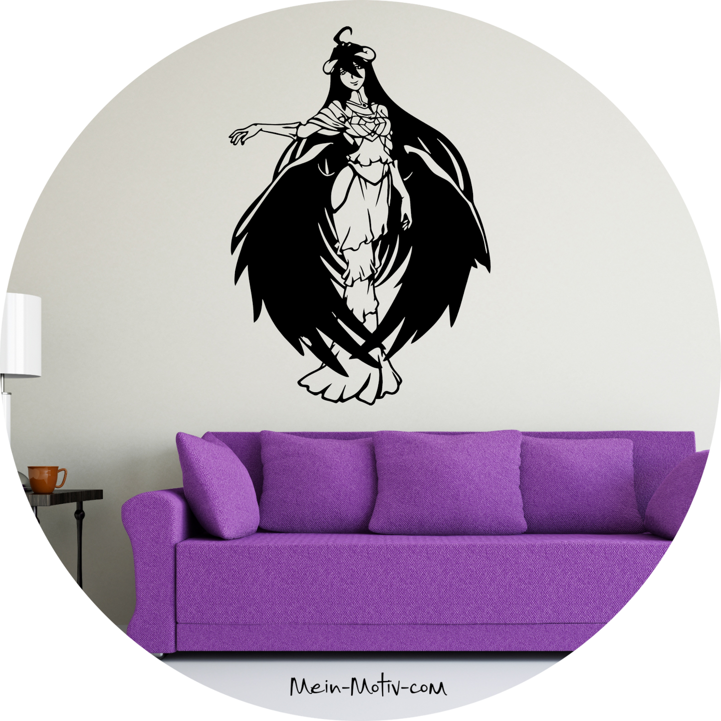 Wandtattoo Overlord Albedo