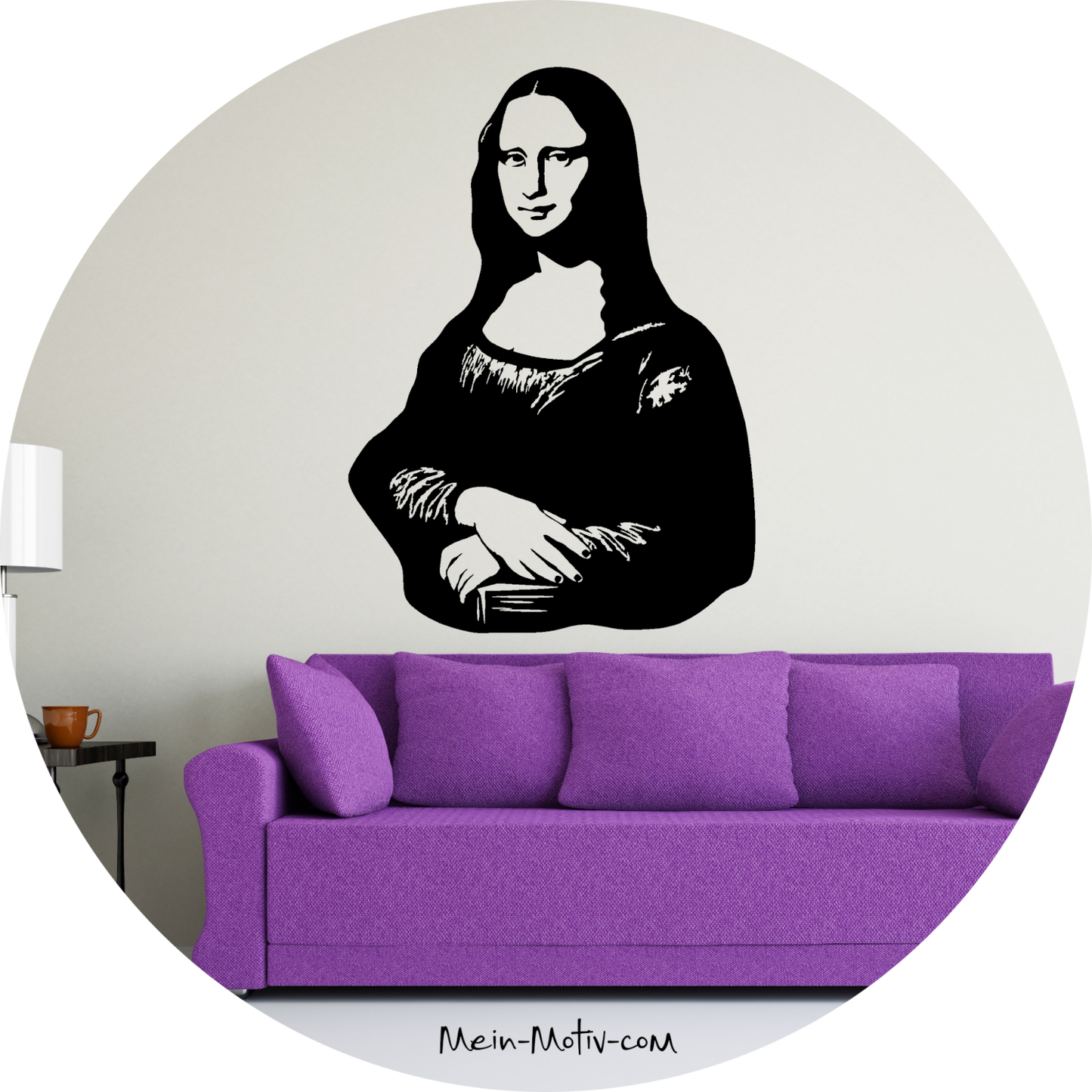 Wandtattoo Mona Lisa
