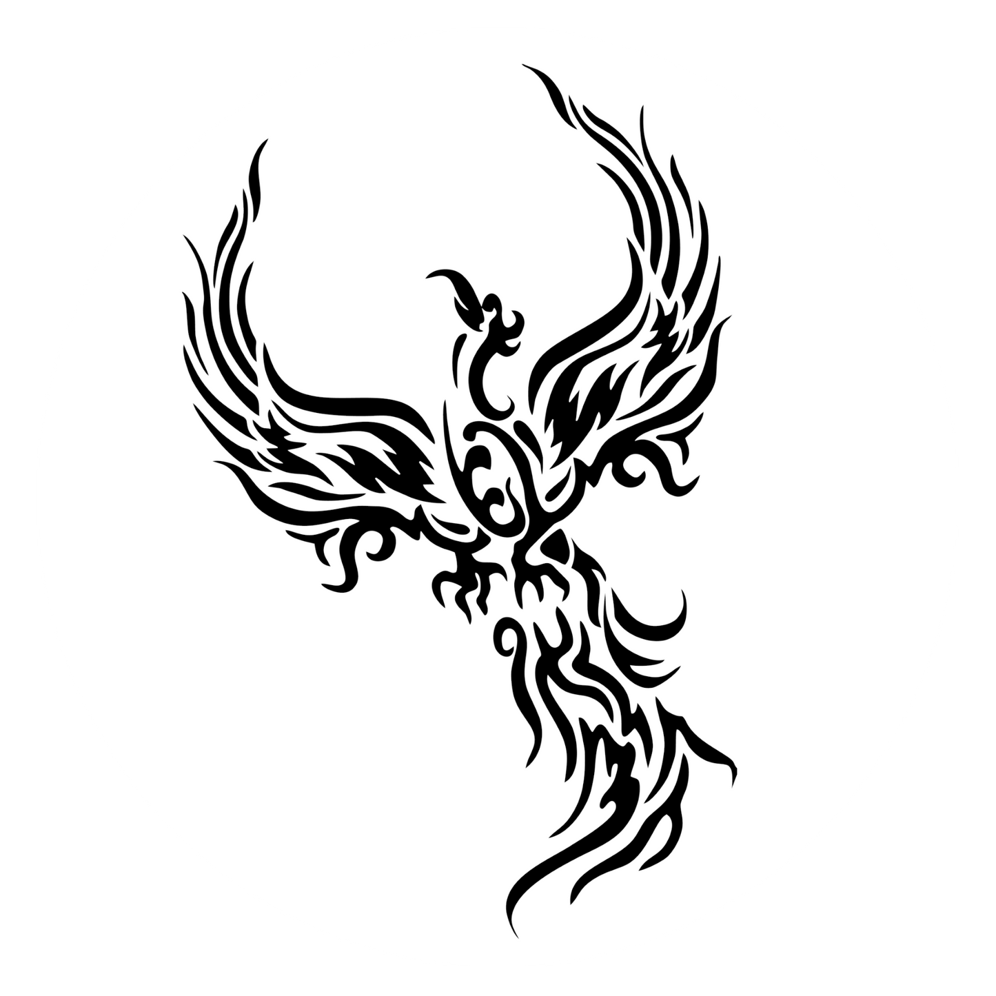 Autoaufkleber Phoenix Tribal