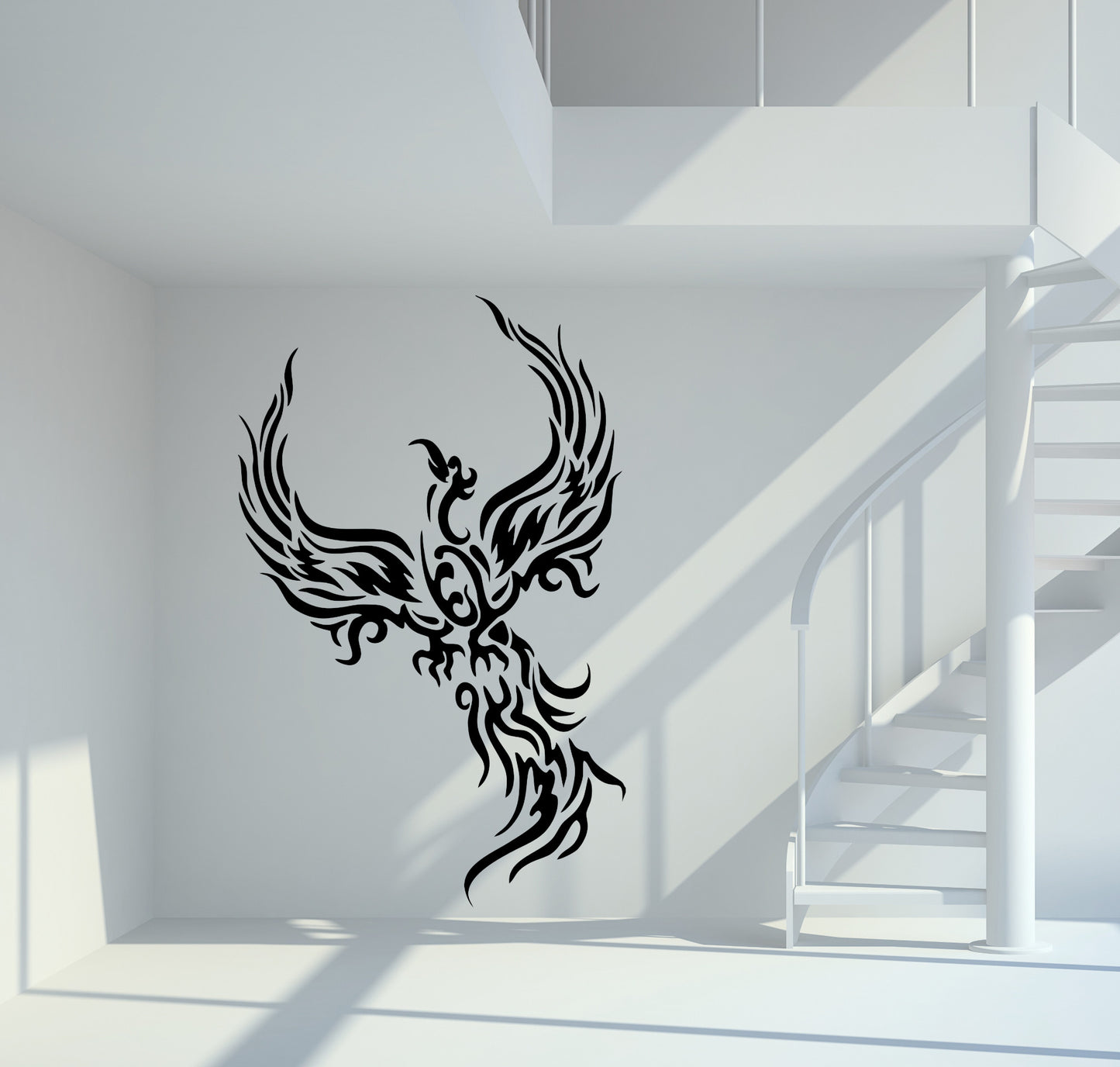 Wandtattoo Phoenix Tribal
