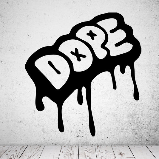 Wandtattoo Dope