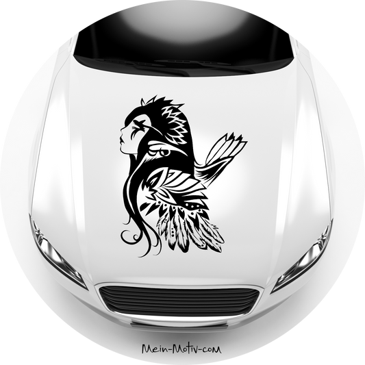 Autoaufkleber World of Warcraft - Nachtelf Jägerin