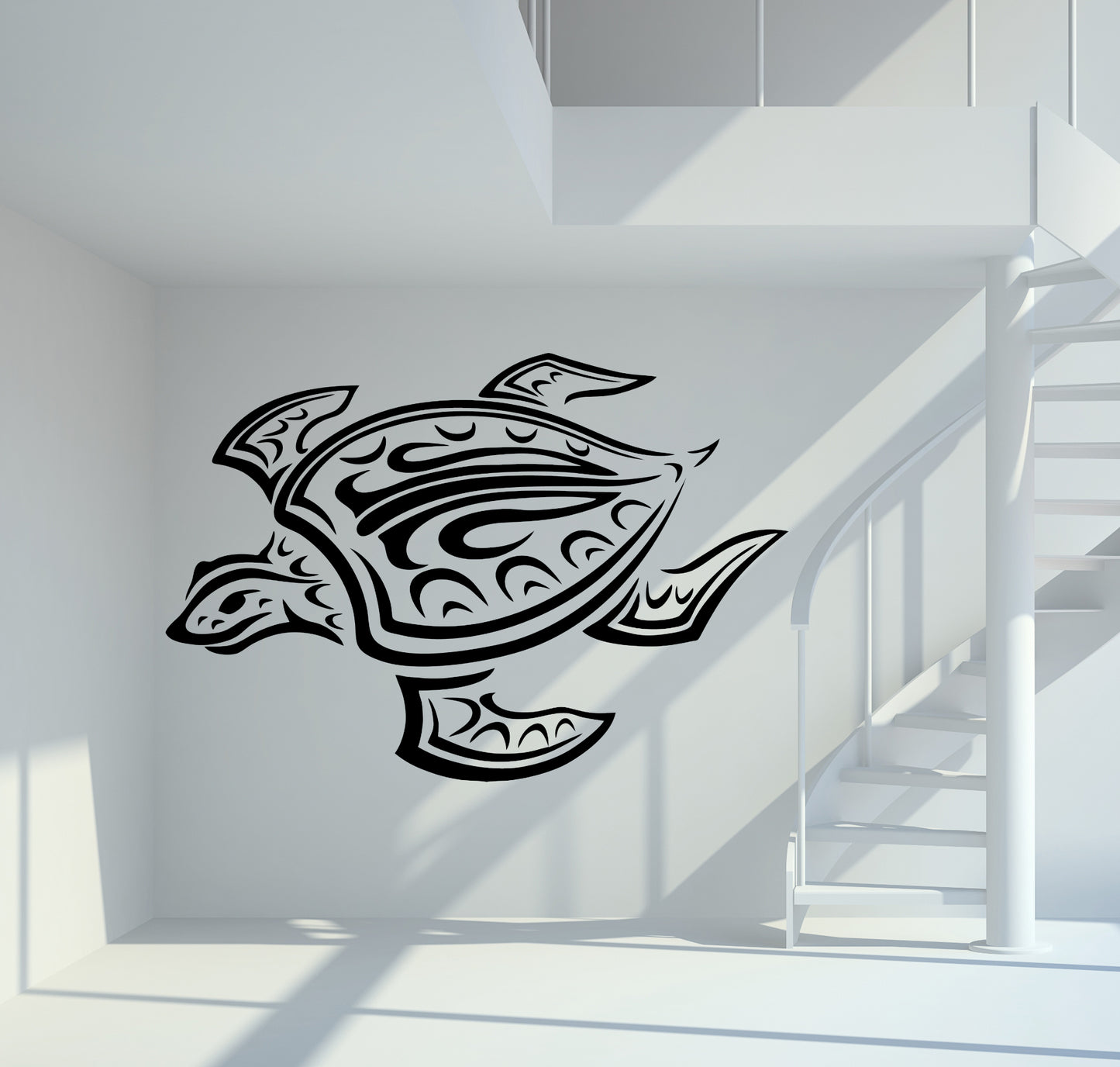 Wandtattoo Tribal Schildkröte
