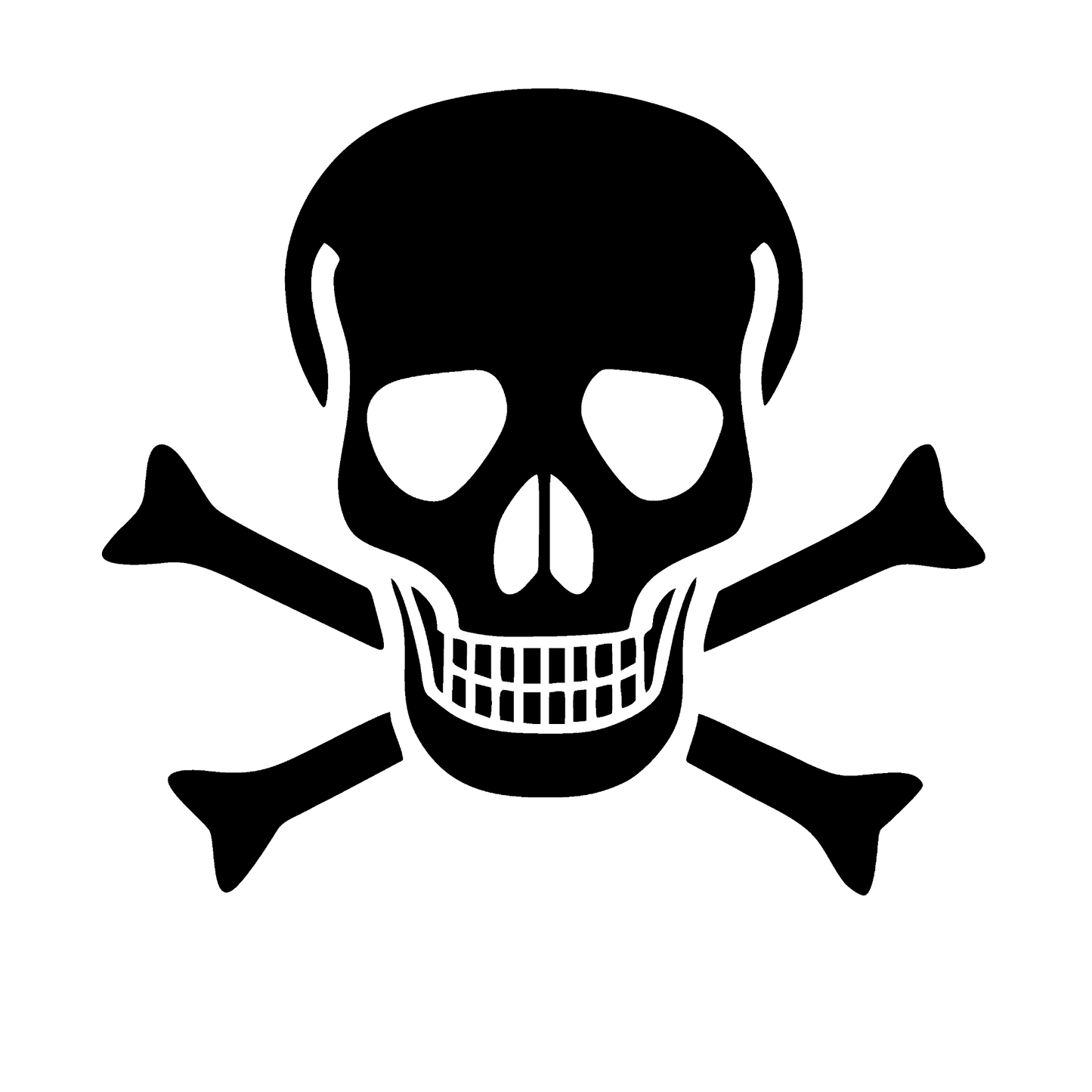 Autoaufkleber Pirat - Totenkopf