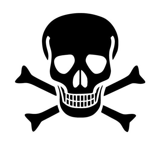 Autoaufkleber Pirat - Totenkopf