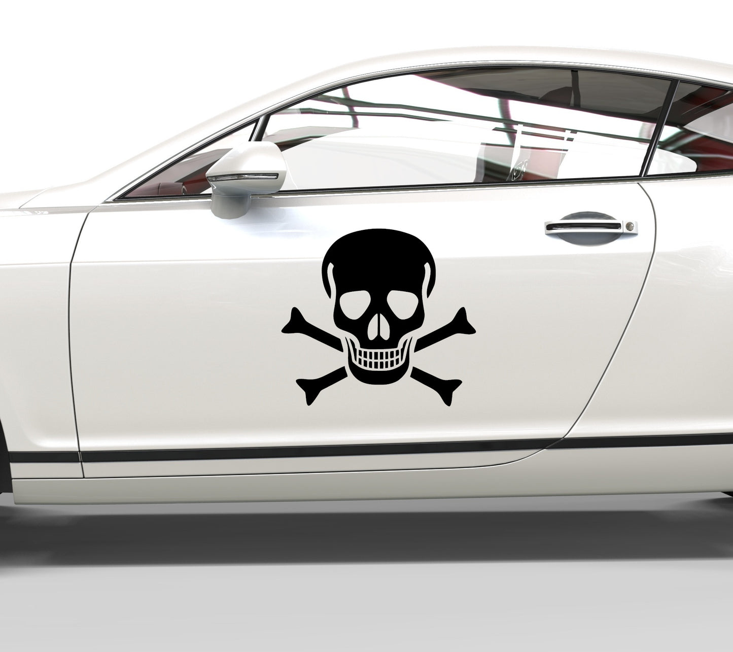 Autoaufkleber Pirat - Totenkopf