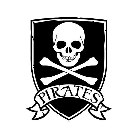 Autoaufkleber Piratenflagge