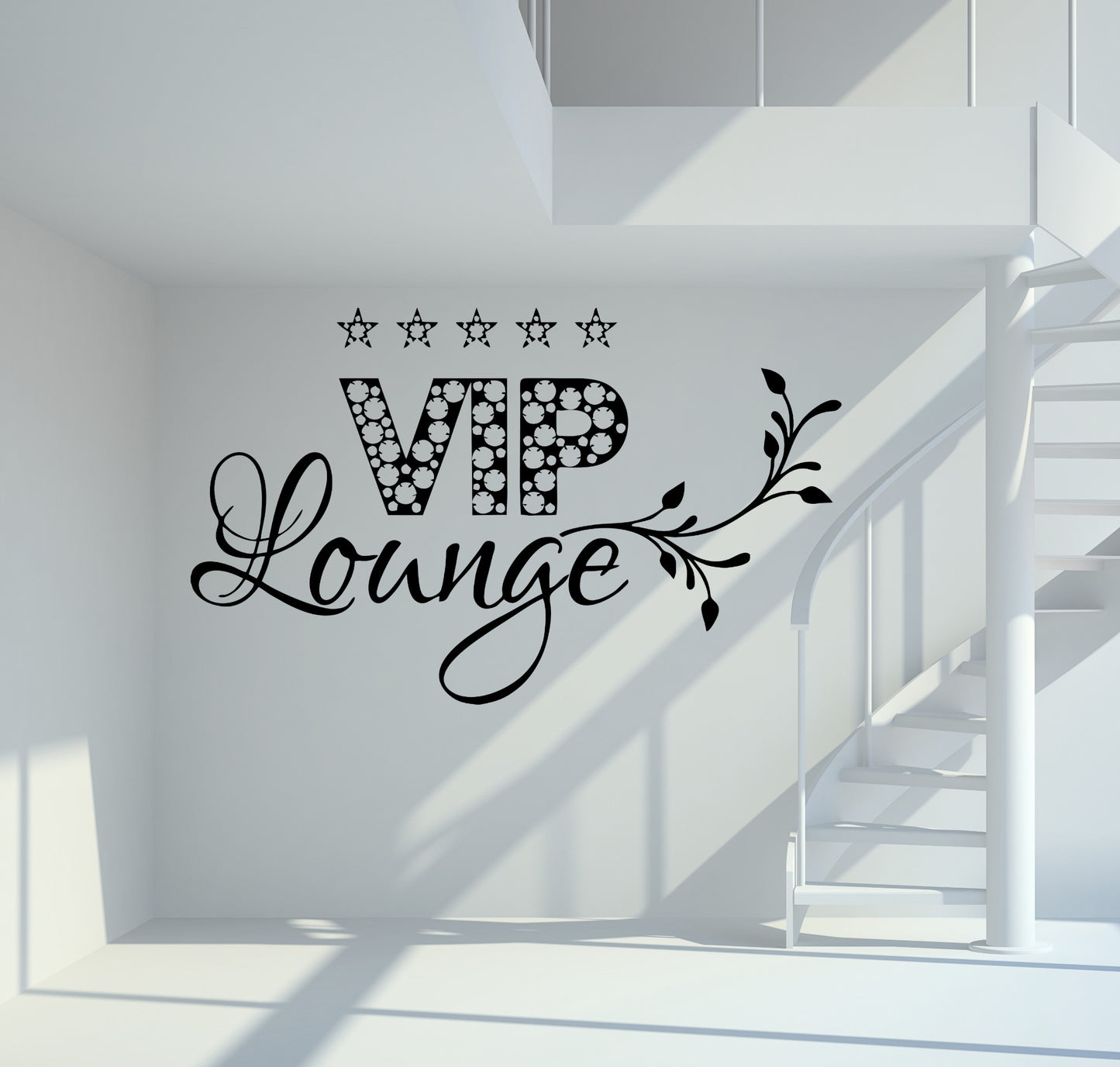 Wandtattoo VIP Lounge mit Sternen