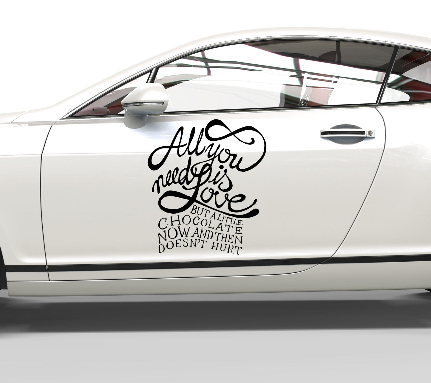 Autoaufkleber All you need is Love